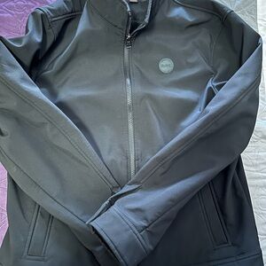 Michael Kors Men's Black Softshell Shirt Jacket